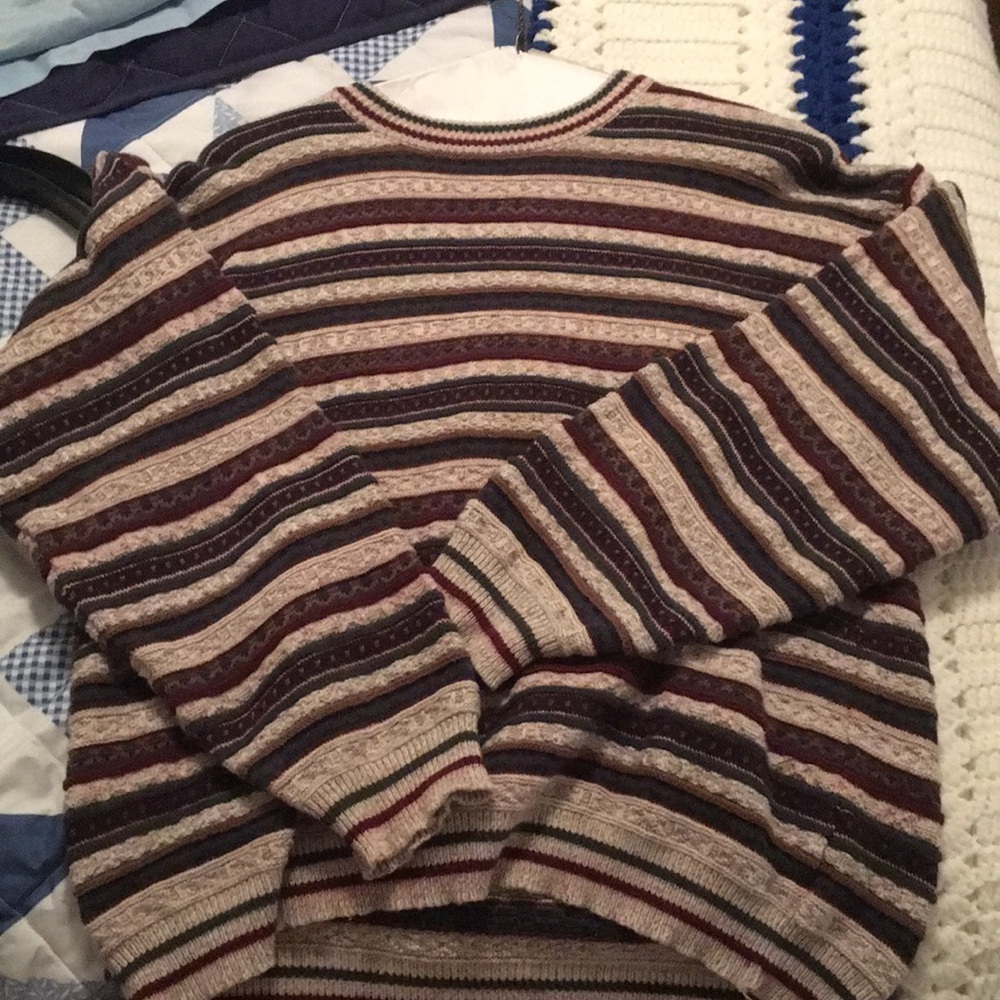 A nice vintage 80s or 90s chunky sweater